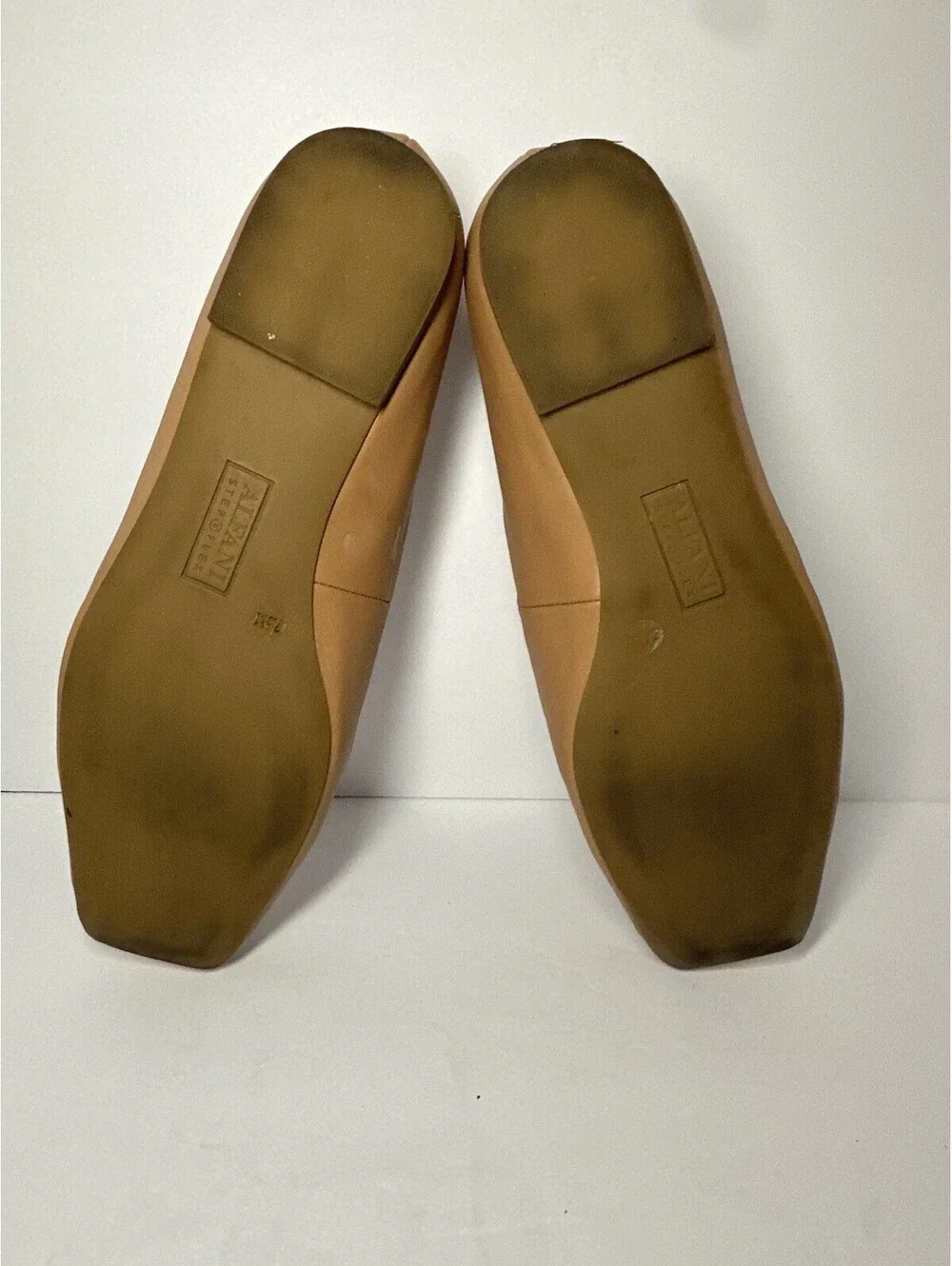 Women’s Size 7.5 Alfani Ballet Flat Stepflex Caramel Shoe
